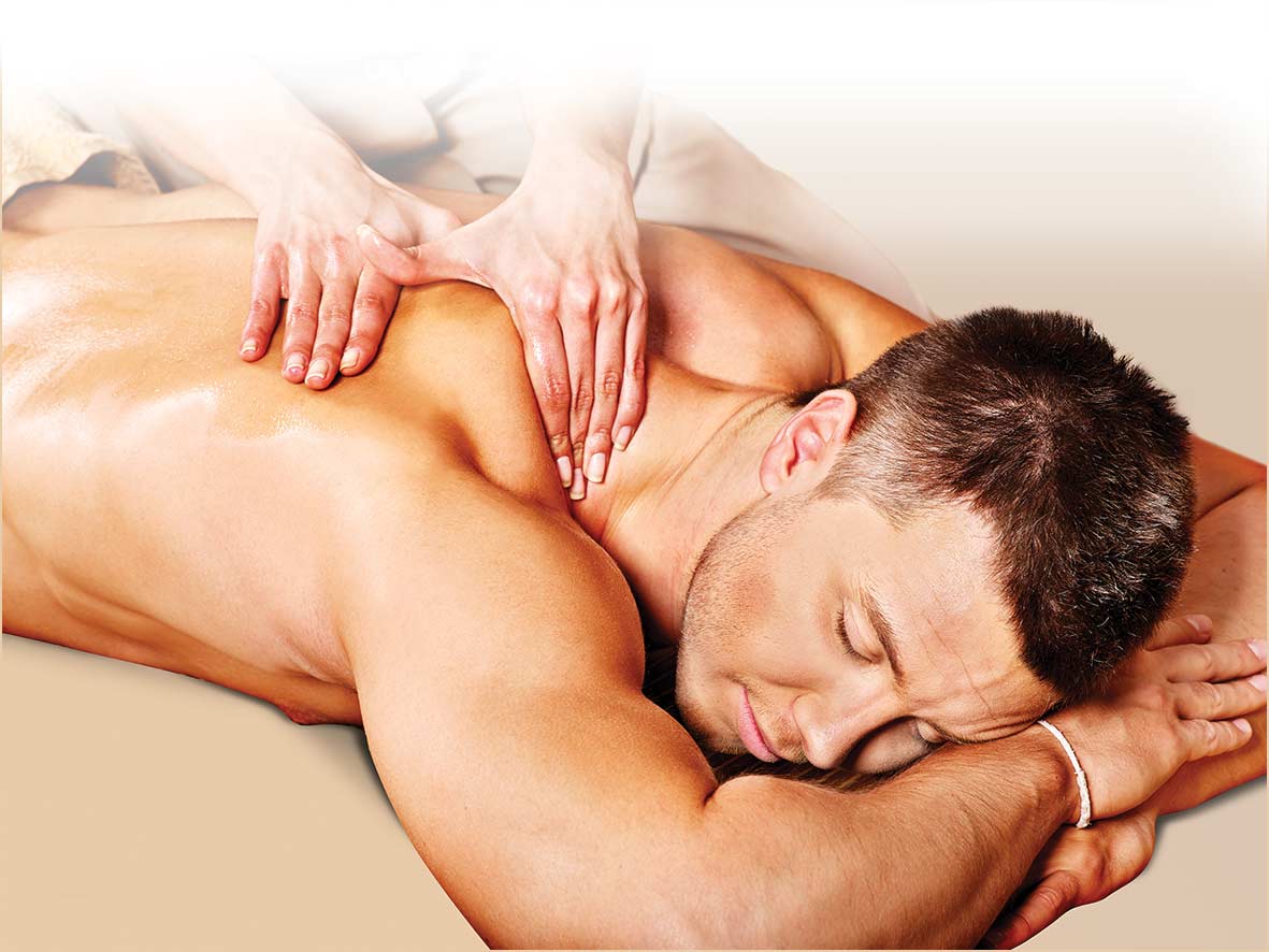 Gay massaging straight